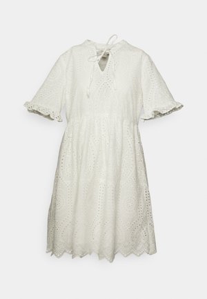YAS YASHOLI SHORT DRESS - Day dress - white