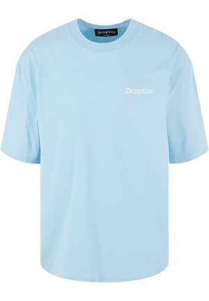 HEAVY  EMBO  - Camiseta básica - babyblue