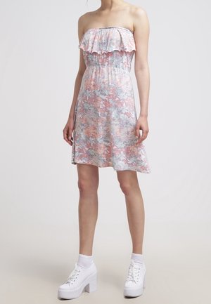 Jerseykleid - white