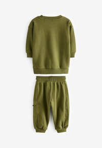 Next UTILITY  JOGGERS SET - REGULAR FIT - Træningssæt - khaki green
