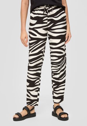 Stoffhose - black