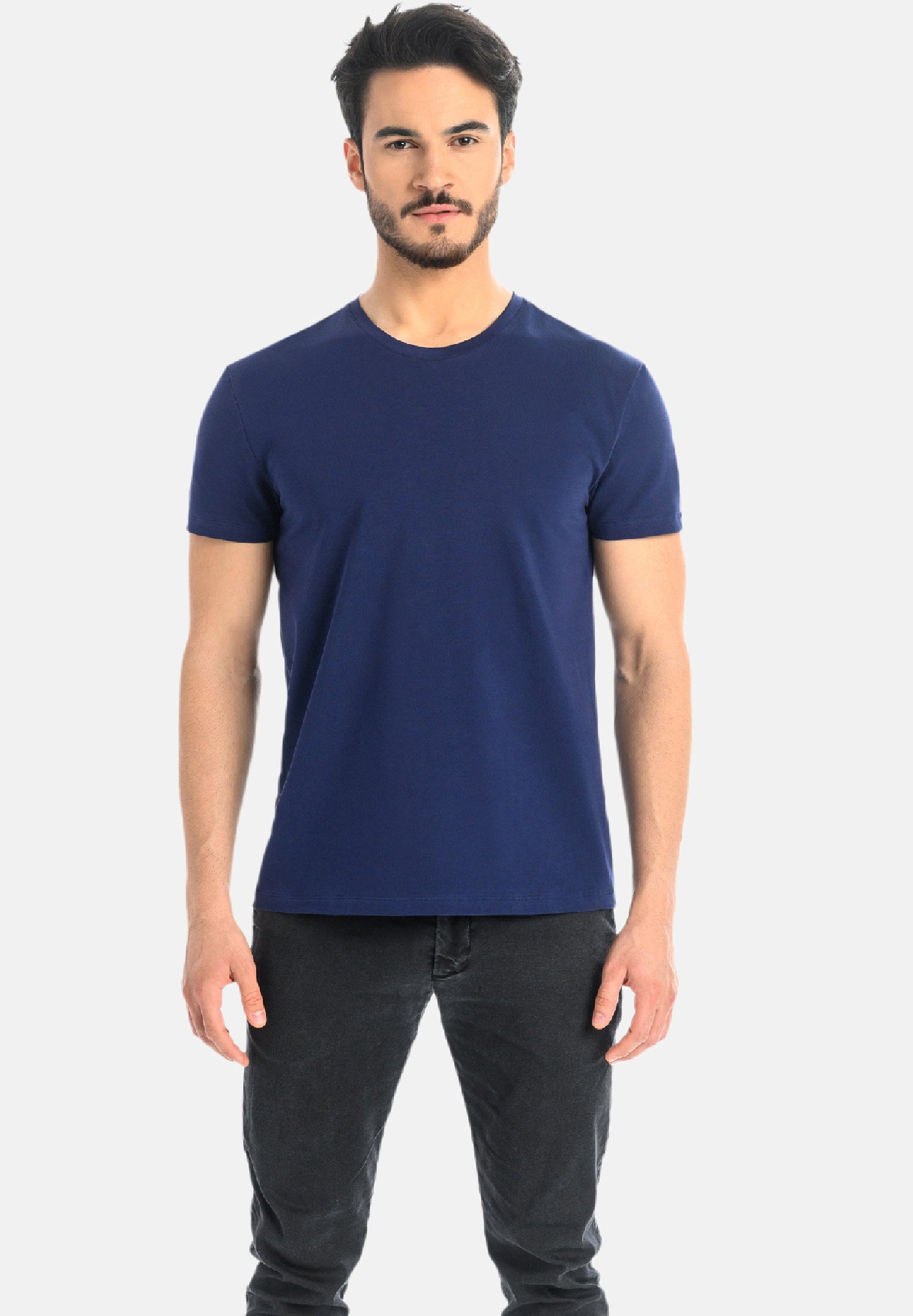 T-shirt Basique Blue Zoo Garçon – Noir – Coton – Taille 6-7 Ans – Manches Courtes