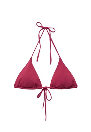 PULL&BEAR Bikini top - dark red