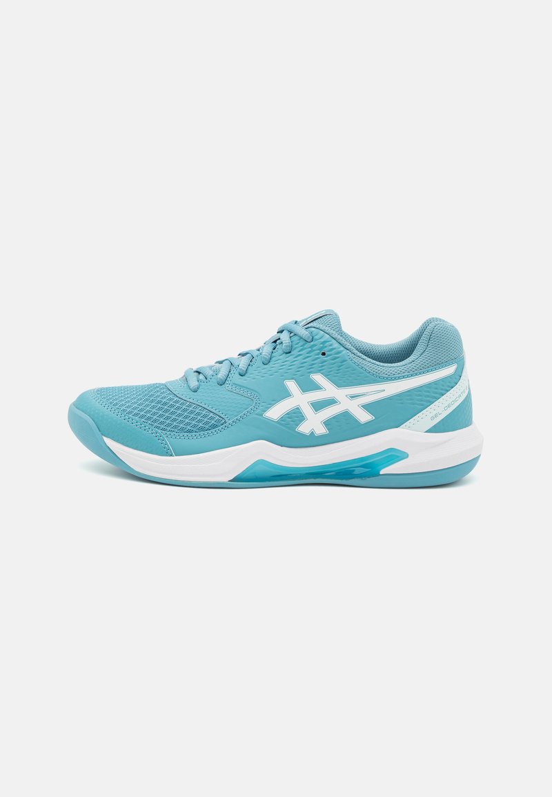 ASICS GELDEDICATE 8 INDOOR Carpet court tennis shoes gris blue