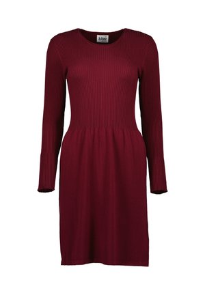 Strickkleid - rot