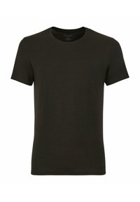 FALKE DAILY CLIMAWOOL CREW NECK - Undershirt - black