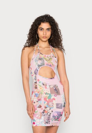 MANGA PRINTDRESS - Vestido de malha - multi
