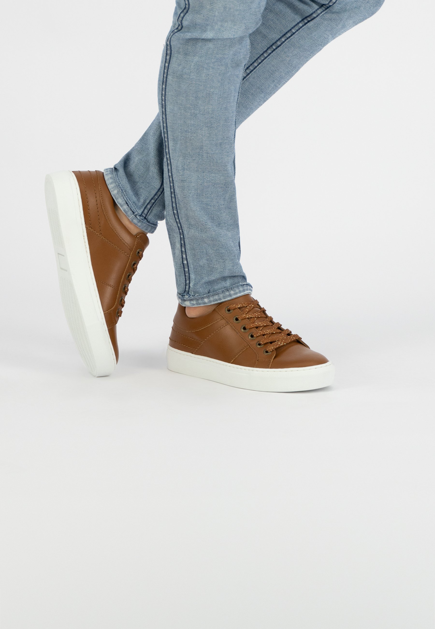NoGRZ Sneakers laag - cognac - Zalando.nl