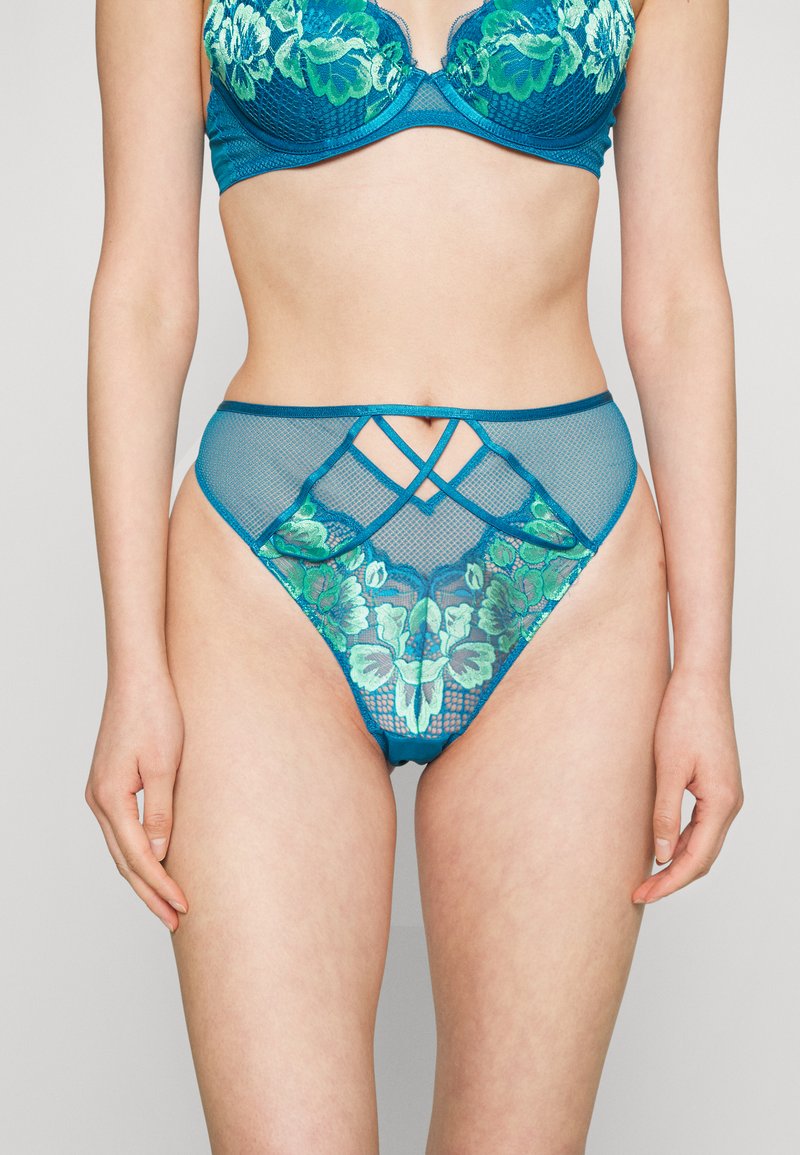 Ann Summers HONEY SUCKLE BRAZILIAN Briefs blue/green/blue Zalando.de
