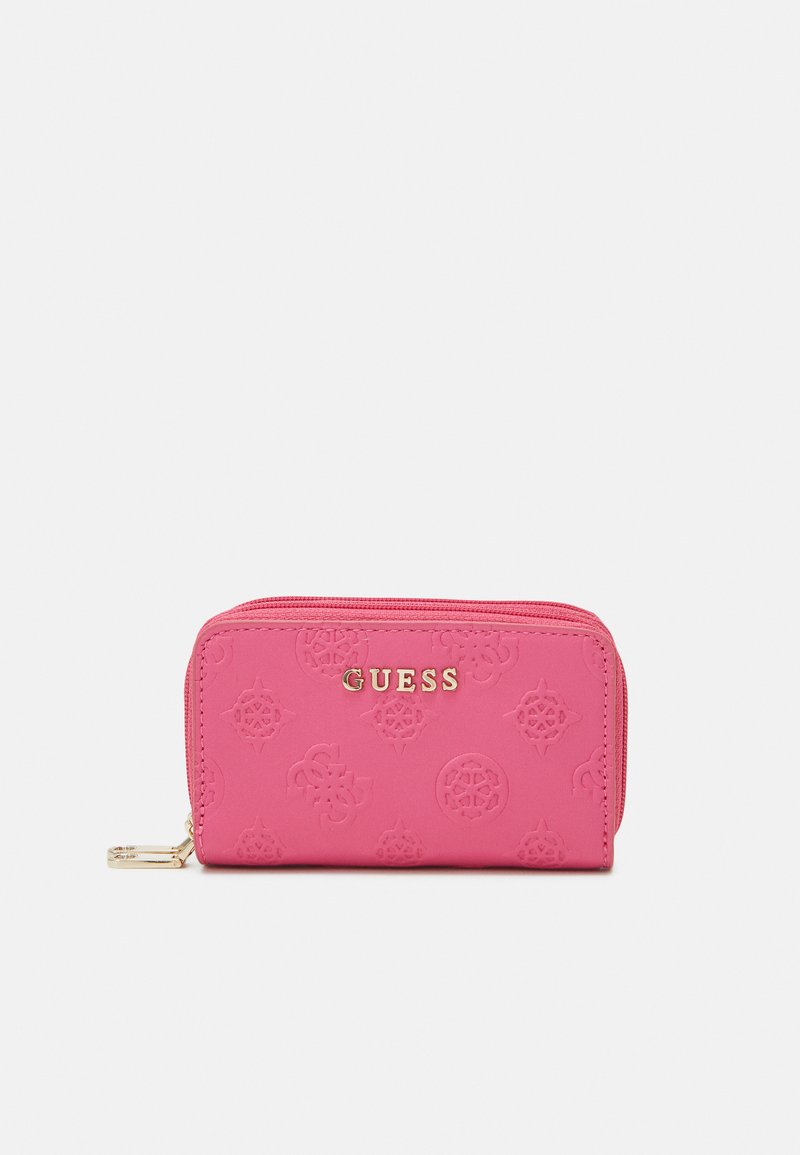 Guess DOUBLE ZIP MINI WALLET Wallet fuchsia/pink Zalando.co.uk