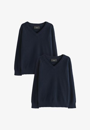 Next, 2 SET PACK - Jersey de punto - navy