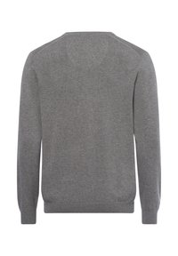 FINSHLEY & HARDING Strickpullover - grau