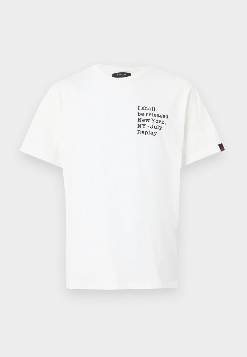 Replay T-shirt print wit