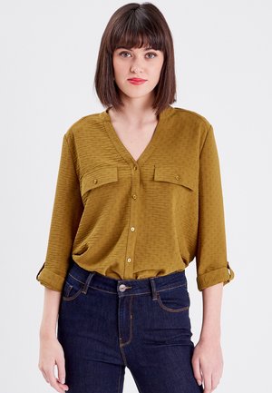 ÄRMEL 3/4 - Button-down blouse - vert olive