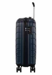 American Tourister City Racer - Sac de Voyage à roulettes 55 cm, 50 L - Bagage Cabine avec Grand Espace de Rangement et Compartiment Chaussures - Déperlant, Smart Sleeve, Robuste - Bleu (Navy