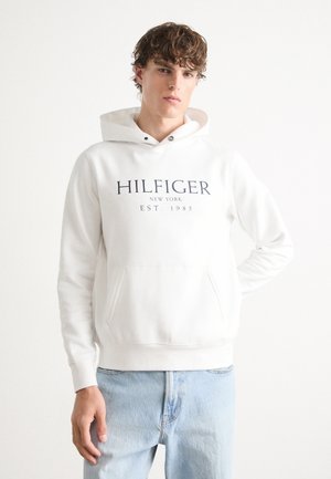 Tommy Hilfiger HOODY - Felpa - white