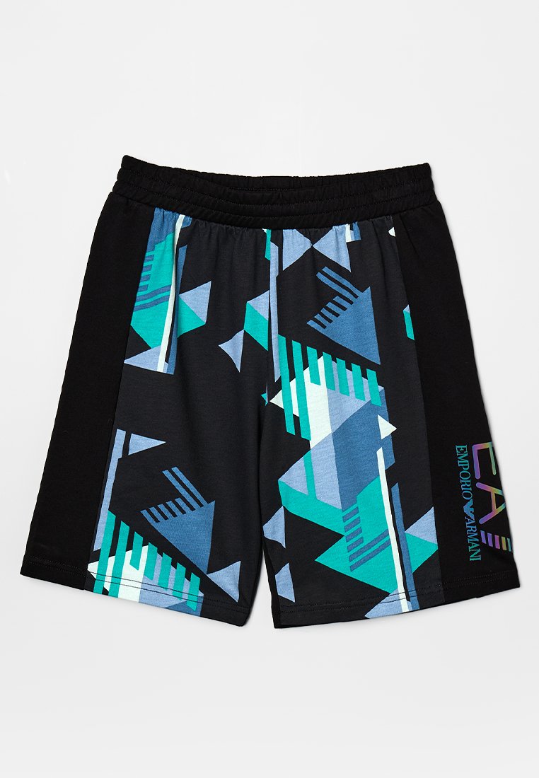 EA7 Emporio Armani Shorts zwart