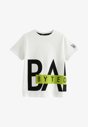 Baker by Ted Baker GRAPHIC REGULAR FIT - Tričko s potlačou - white