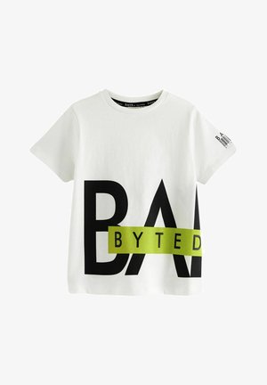 GRAPHIC REGULAR FIT - T-shirt imprimé - white