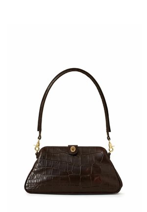 ROFE VINTAGE - Bolso de mano - brown croco