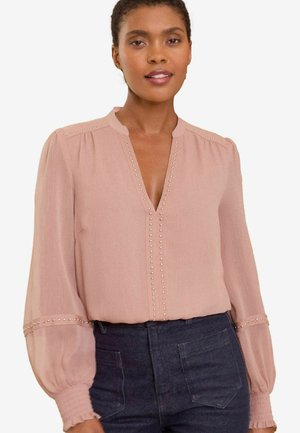 Love & Roses V NECK HARDWARE PETITE  - Bluse - pink