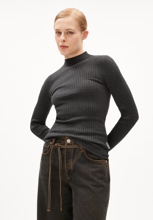 ALANI - Strickpullover - steel melange