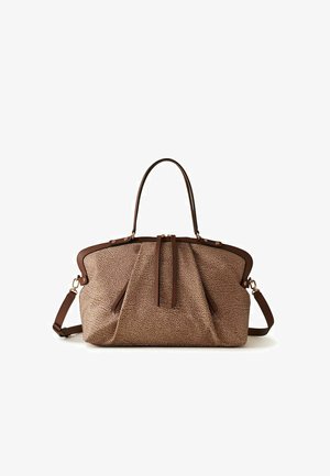 Borbonese, FRAME BOWLER BAG MEDIUM - Borsa a mano - beige marrone