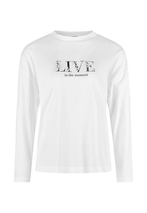 Marc Aurel Langarmshirt - off white varied