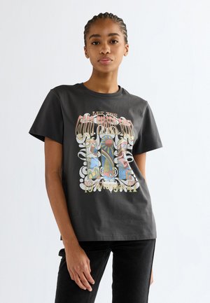 Wrangler, - T-shirt z nadrukiem