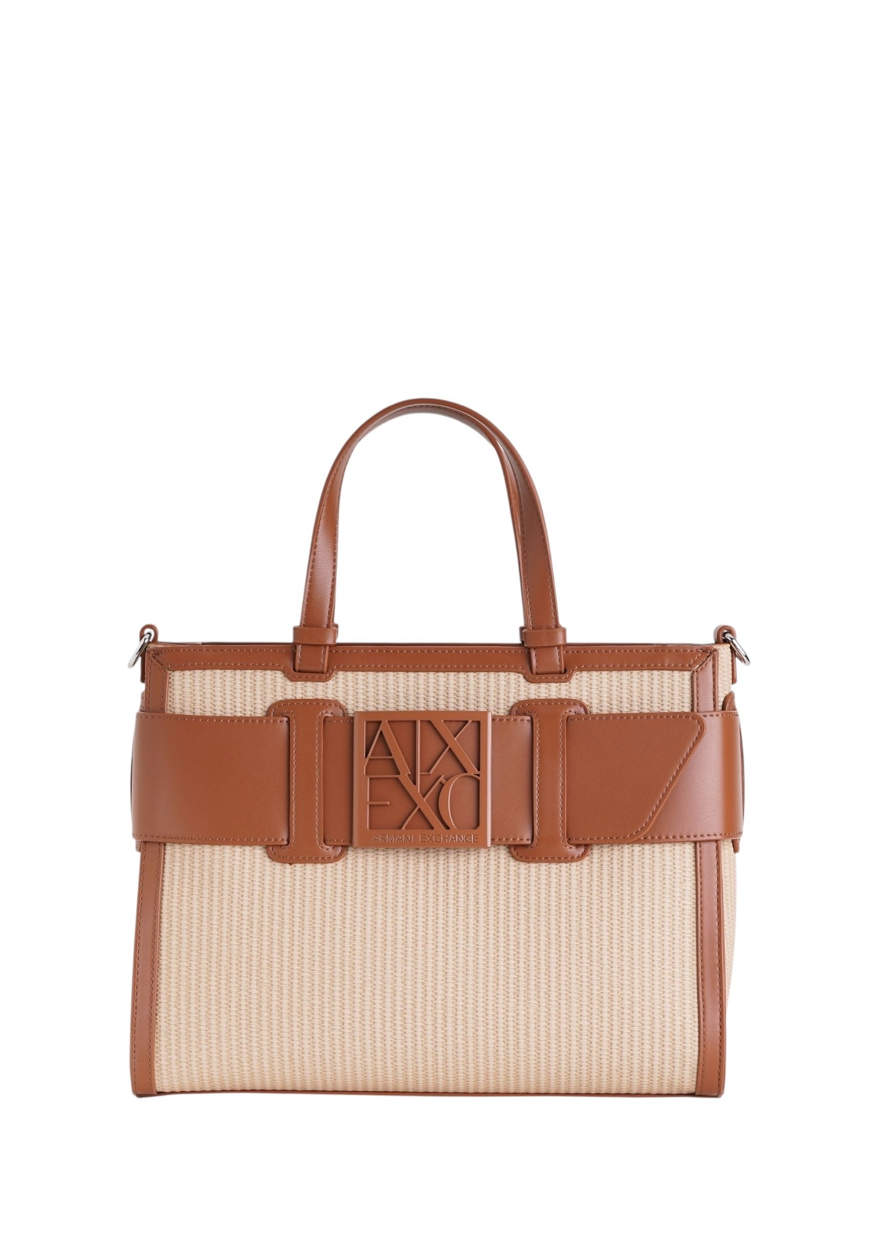 Armani Exchange Handbag - marrone chiaro/light brown - Zalando