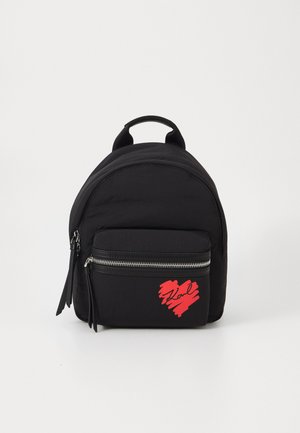 HEARTS BACKPACK - Rucksack - black