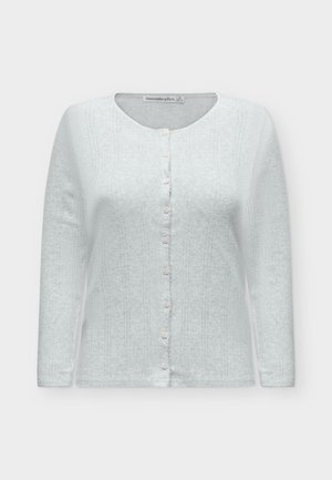 Abercrombie & Fitch, SLEEVE POINTELLE TWOFER  - Ζακέτα - light grey