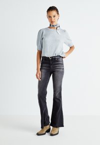 ONLY ONLRICA LIFE - Tricou cu imprimeu - light grey