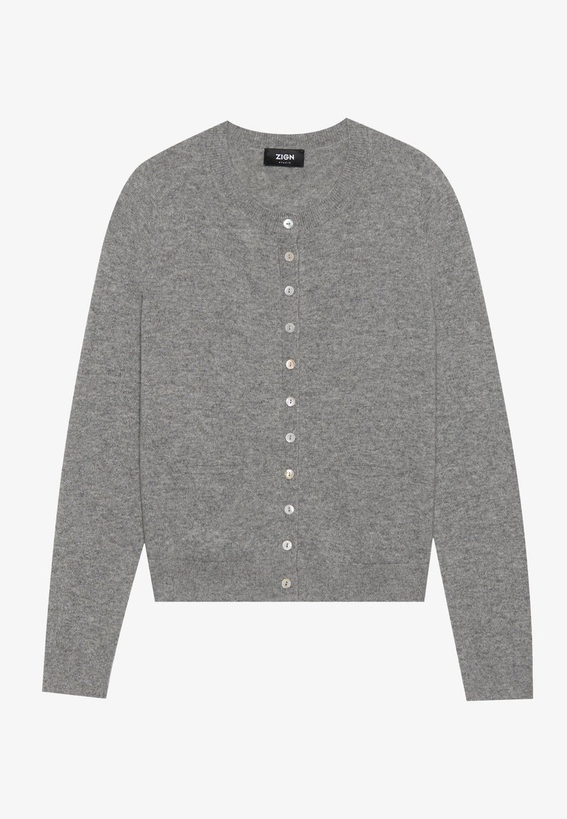 Zign Studio Vest grijs gemêleerd Zign Studio Vest grijs gemêleerd