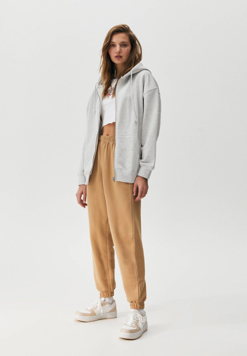 Damen Sweatshirts | PULL&BEAR Sweatjacke light grey/hellgrau - EL45675 Damen Sweatshirts | PULL&BEAR Sweatjacke light grey/hellgrau - EL45675