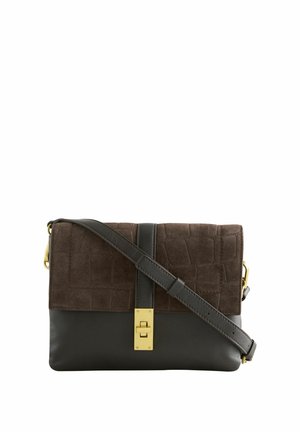 Schoudertas - chocolate brown