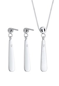 Elli SPARKLING BASIC SET - MIT KRISTALLEN VON SWAROVSKI® - Ohrringe - silberfarben