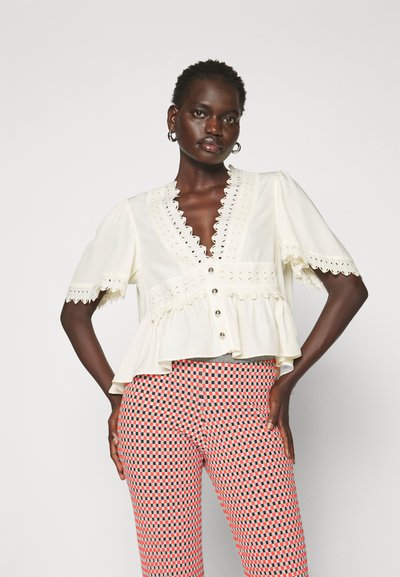 Rabanne HAUT - Blouse - cream