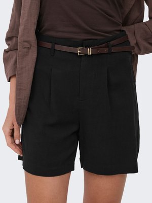 ONLY SHORTS ONLSIESTA NORMAL GESCHNITTEN SHORTS - Shorts - black