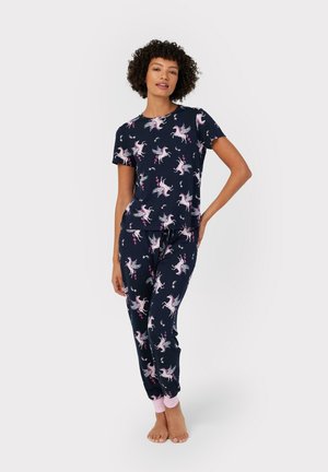 SPACE UNICORN PRINT SET - Conjunto de pijama - blue
