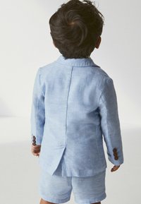 Next BLAZER SET WITH CHECK SHIRT - Sako - blue