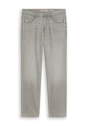 TOM TAILOR, TTMARVIN STRAIGHT FIT - Straight leg jeans - used light stone grey denim