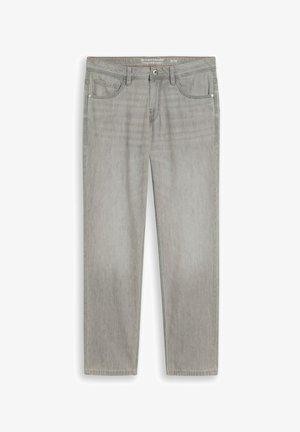 TOM TAILOR, TTMARVIN STRAIGHT FIT - Straight leg jeans - used light stone grey denim