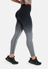 SQUATPROOF HIGH WAIST - Tights - black grey