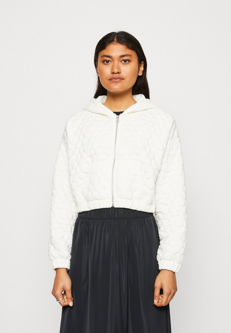 Even&Odd Zipup sweatshirt offwhite Zalando.co.uk