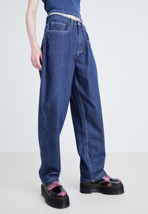 LOOSE YOKE - Relaxed fit jeans - mid blue wash