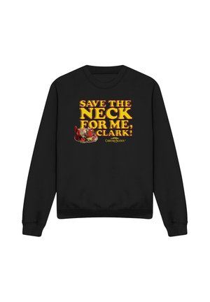 Cotton Soul, CHRISTMAS VACATION SAVE THE NECK FOR ME CLARK! - Sweatshirt - black