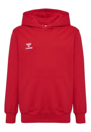 Felpa con cappuccio - true red
