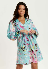 Liquorish Denim dress - blue