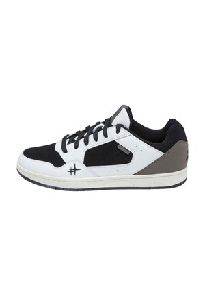 SWEEP  - Sneakers laag - white blk brown